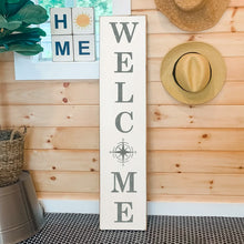 Load image into Gallery viewer, Welcome Compass Barn Wood Sign
