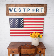 Load image into Gallery viewer, Classic Wooden American Flag
