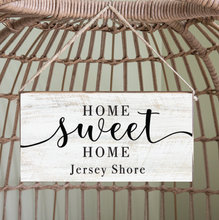 Load image into Gallery viewer, Personalized Home Sweet Home Twine Hanging Sign
