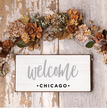 Load image into Gallery viewer, Personalized Welcome Twine Hanging Sign
